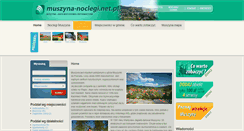 Desktop Screenshot of muszyna-noclegi.net.pl