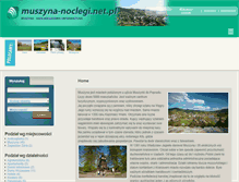 Tablet Screenshot of muszyna-noclegi.net.pl